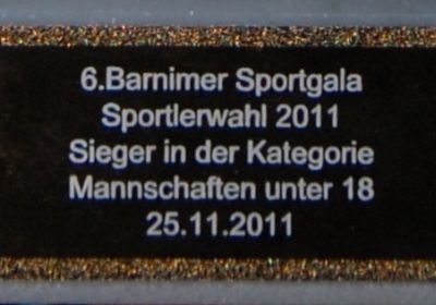 20111_Wahl Barnimer Sportler des Jahres - Eberswalde 25. November 2011